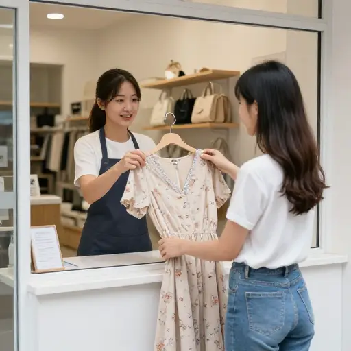 我把我的连衣裙拿去干洗店了。