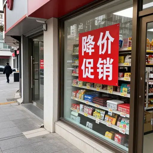 由于经济衰退，我们不得不降低价格。