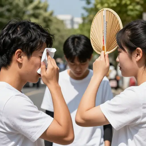 今天比昨天还要热！