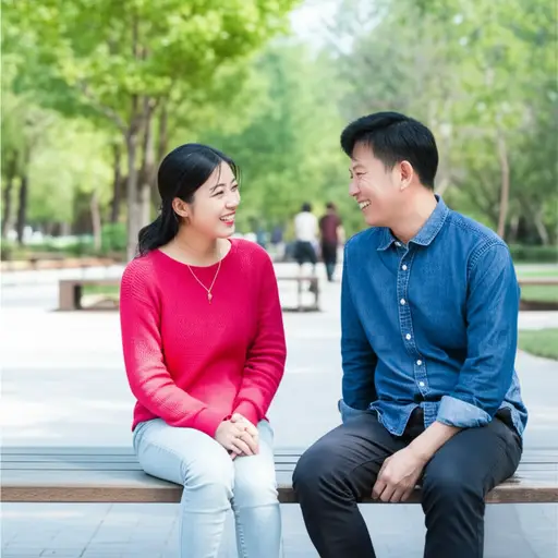 我们进行了一次短暂的交谈。