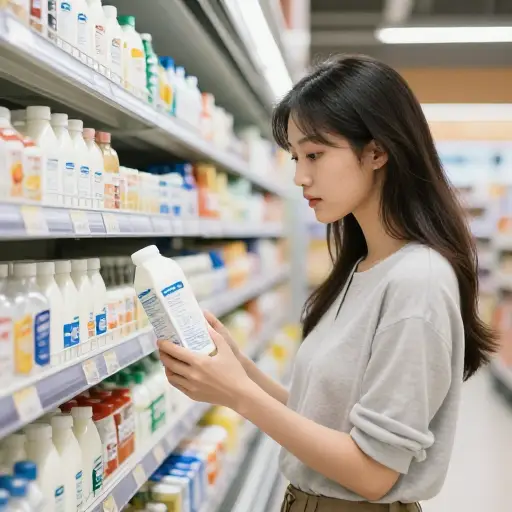 注重健康的消费者在购买乳制品前通常会查看脂肪含量。