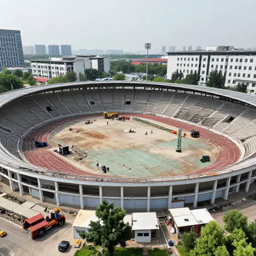 出于安全考虑，政府决定拆除那座旧体育场。