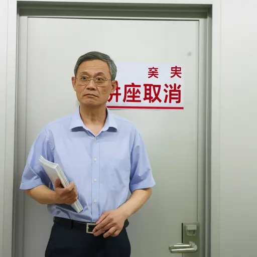 教授今天取消了他的讲座。