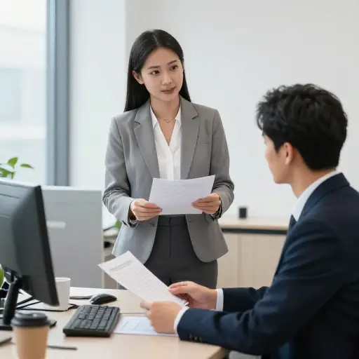 一位新经理在她缺席期间被任命。