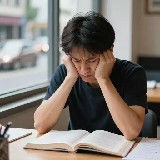 周围的噪音让我无法集中注意力。