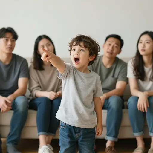 孩子对皇帝新衣的坦诚直言让在场的成年人都感到不自在。
