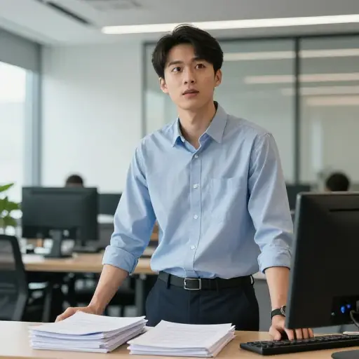 他渴望在新岗位上承担更多责任。