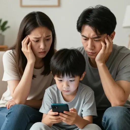 父母应该被警告不要让孩子过度使用社交媒体。