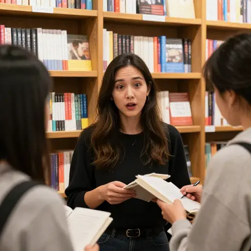 她书的成功给了她意想不到的名人地位。