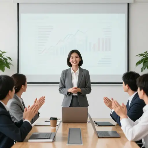 我们的新经理李女士今天开始上班。