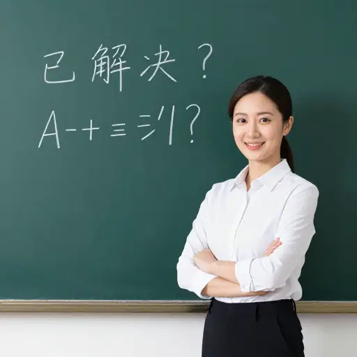 事实上，正是她解决了这个问题。