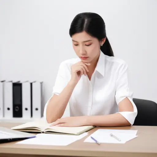 她做事总是很慎重，每一步都经过深思熟虑。