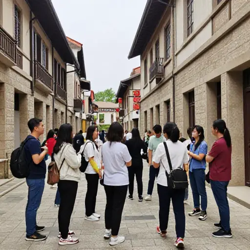 我们参加了老城区的导览团。