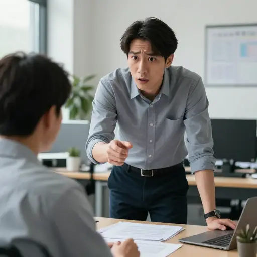他试图通过责怪他人来掩盖自己的错误。