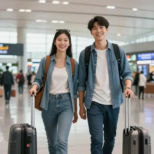 旅行前，他们充满了兴奋。