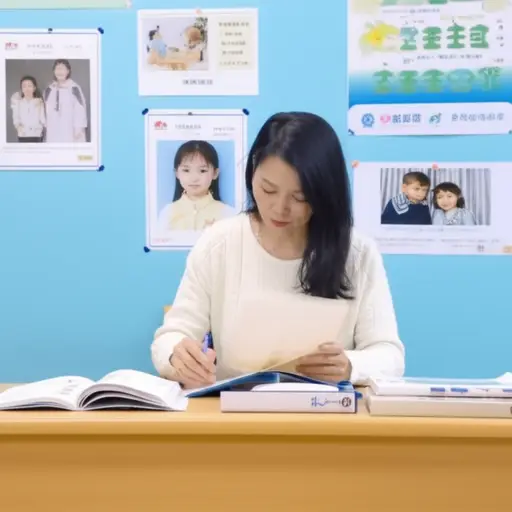 她非常关心孩子们的未来。