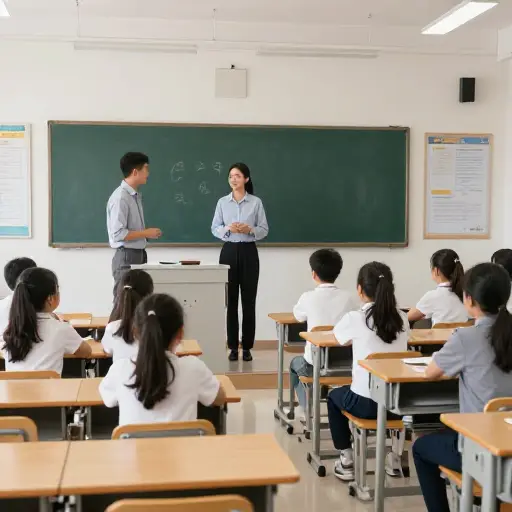 学校正试图改善其师生比例。