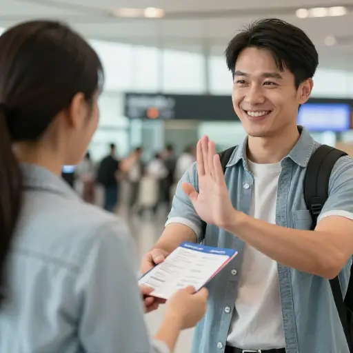 他给她提供了去澳大利亚的旅行，但她拒绝了。