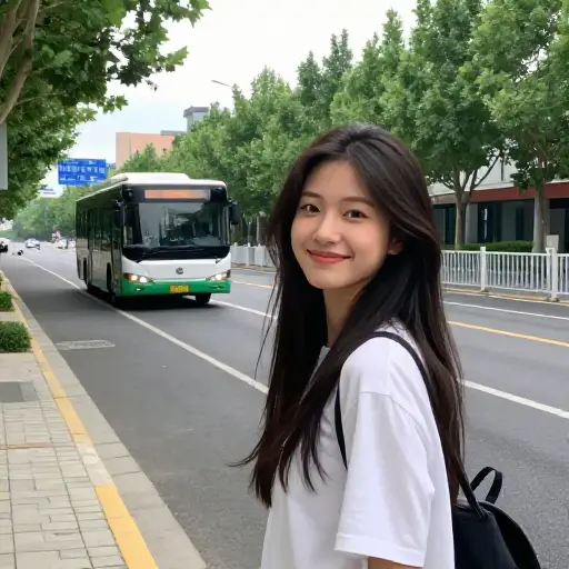 她很快就会到达。