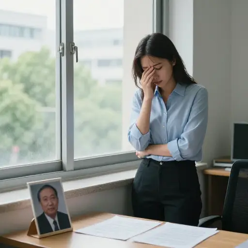 他导师的突然去世对他的职业生涯是一个毁灭性的打击。