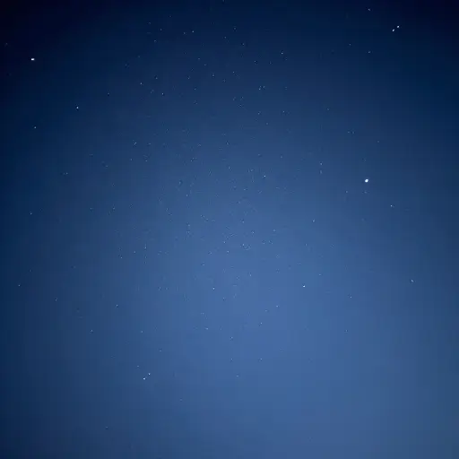 夜空中可见数百万颗星星。