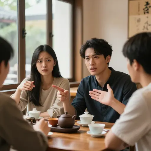 别让他把你带偏了话题。