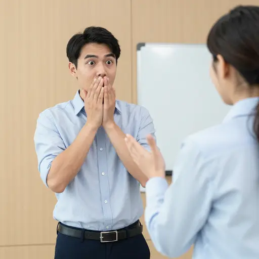 突如其来的公告让他哑口无言。
