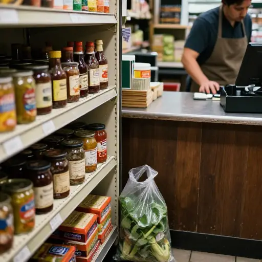 那家公司试图通过销售过期食品来蒙混过关。