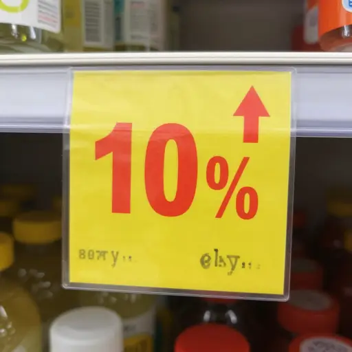 价格上涨了10%。