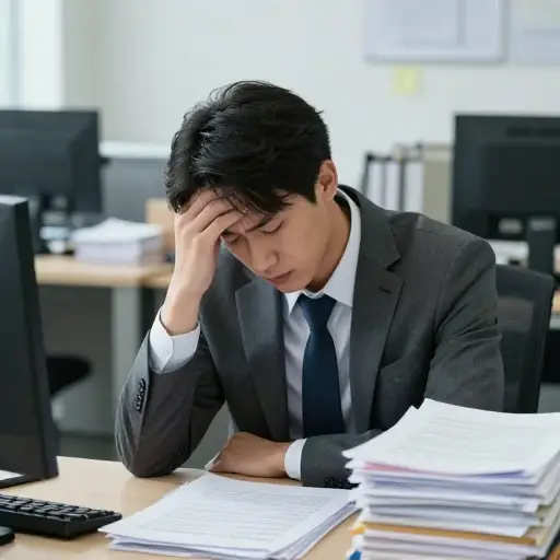 工作中的持续压力意味着我正迅速接近忍耐极限。