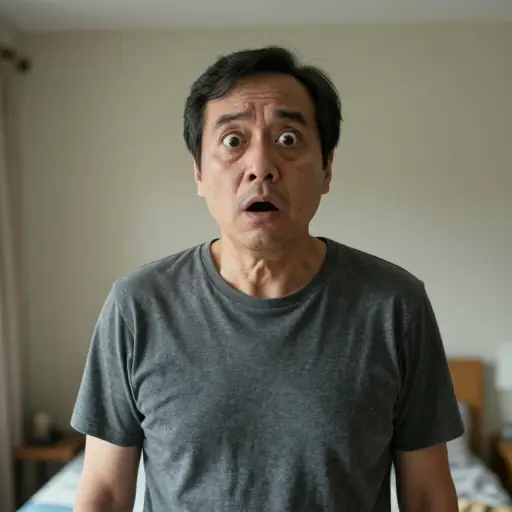 他震惊得脸色苍白。