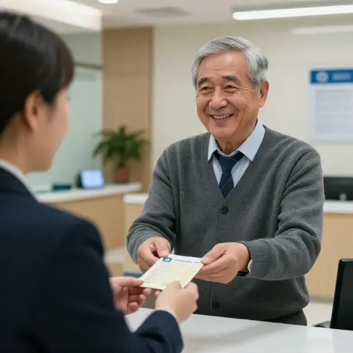 他要到65岁才能领取养老金。