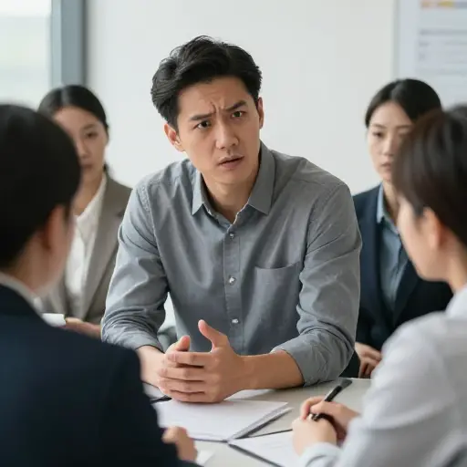 他直率的方式有时会让人不快，但防止了误解。