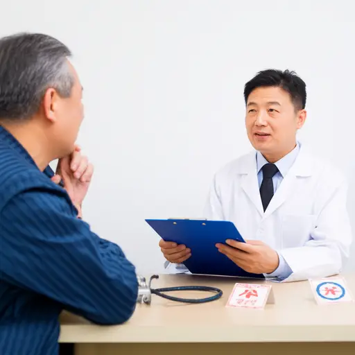 医生建议他戒烟，因为吸烟有害健康。
