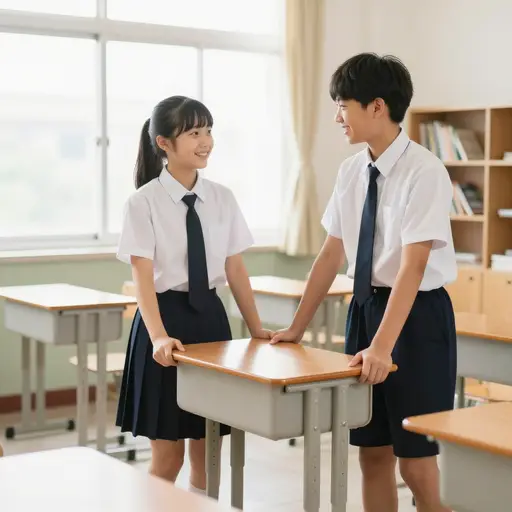 我们应该互相合作。