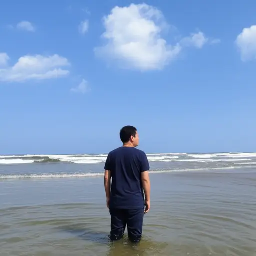 我已经好多年没去过海边了。