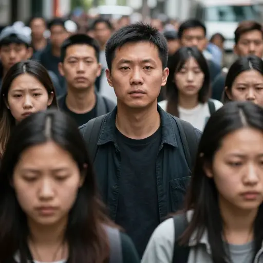 他平静的解释消除了人群中的恐慌。