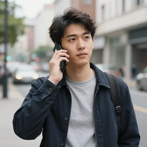 我一周后再给你打电话，因为我的手机话费不够了。