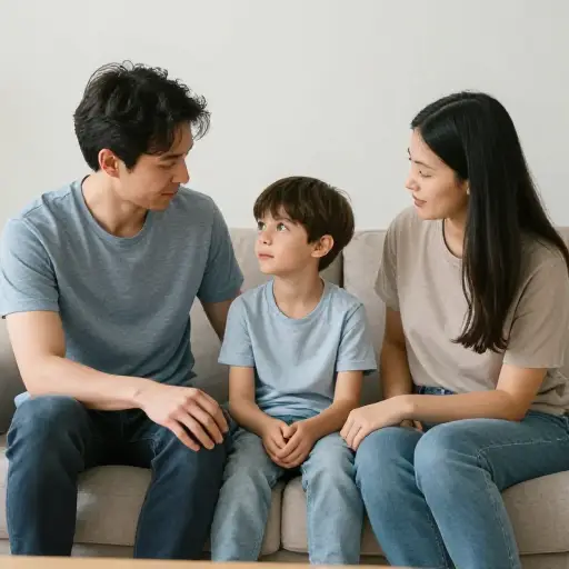 大多数夫妇在解决问题时会把孩子放在首位。