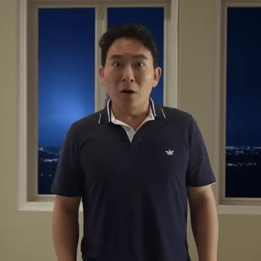 他声称自己见过外星人，但这显然是假的。