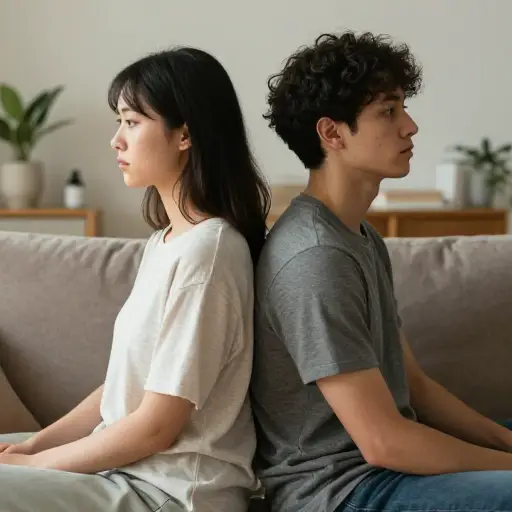结婚后，他们很快发现彼此并不合得来。