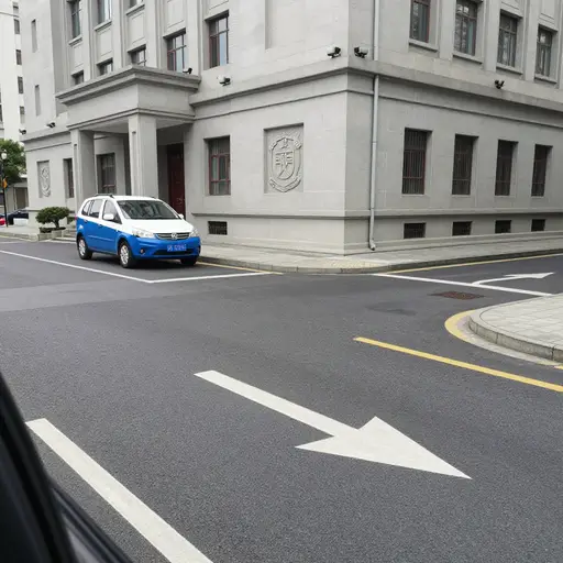 你需要在警察局后右转。