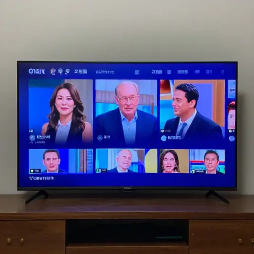 电视图像质量显著提高了。