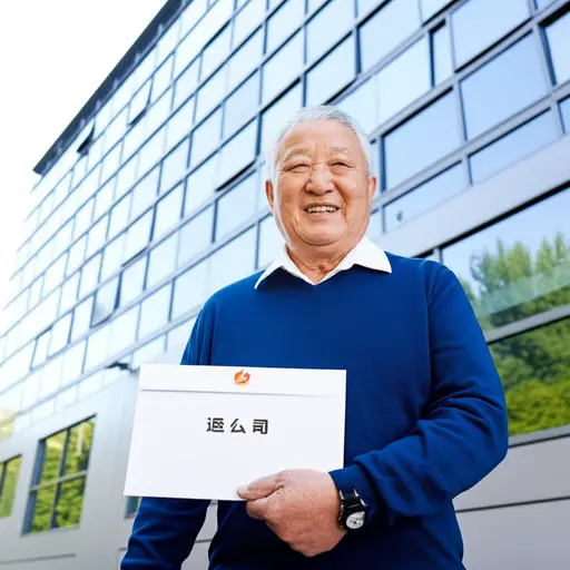 他退休后每月可以从公司领取养老金。