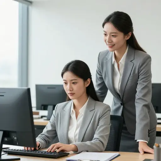 凯特刚做这份工作，但我对她充满信心。
