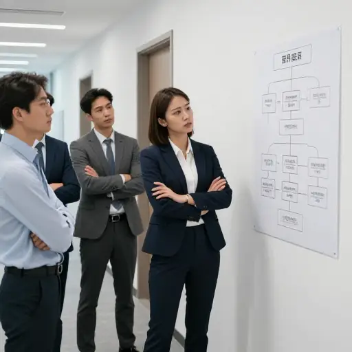 许多员工对公司不透明的晋升流程感到沮丧。