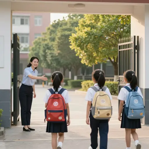 欢迎来到学校！