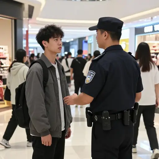 新法律规定，安保人员有权暂时拘留嫌疑人。