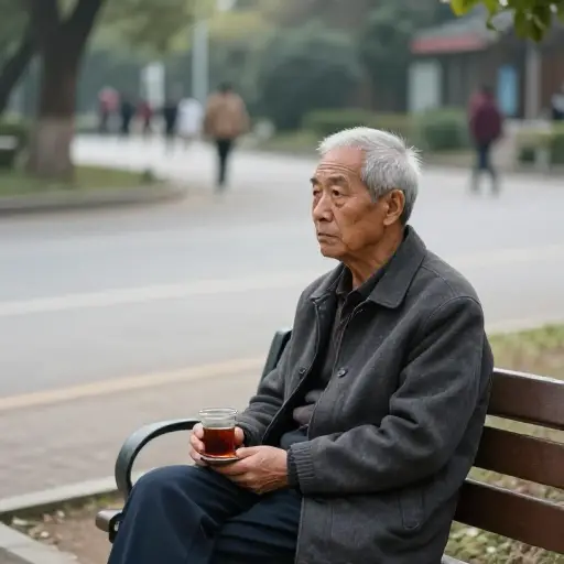 退休后，他似乎完全失去了生活的目标感。