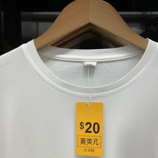 这件T恤要花20美元。